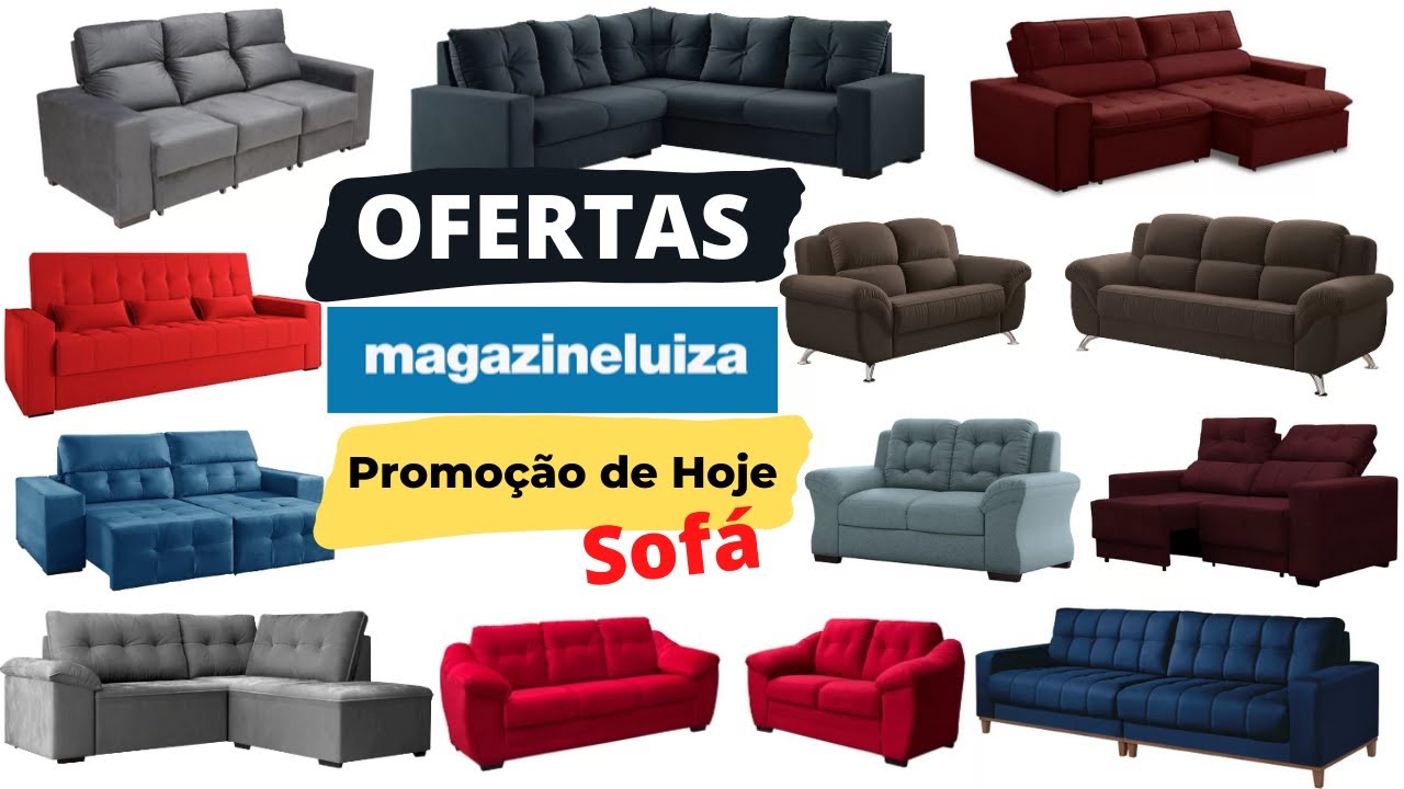 Promoção só amanhã magazine luiza sofá