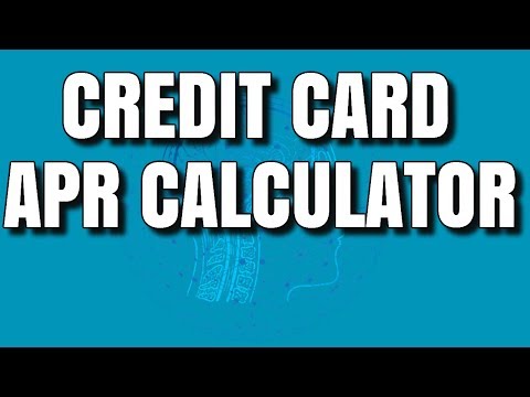 Credit Card APR Calculator – Exactly What Is APR?