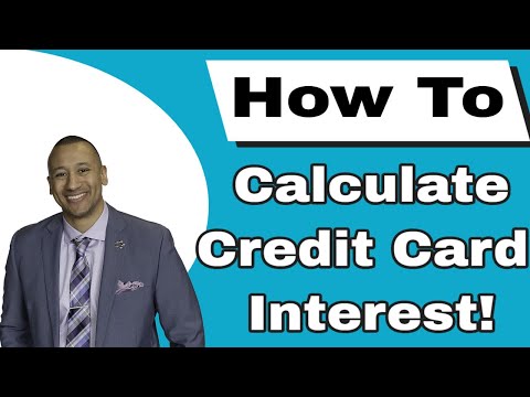 How To Calculate Credit Card Interest? | How To Determine Your Credit Card Monthly Interest Charge?