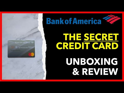 CREDIT CARD UNBOXING & REVIEW: BANK OF AMERICA BETTER BALANCE REWARDS MASTERCARD