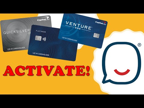 How to activate Capital One Credit Card?