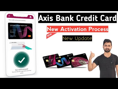 How to Activate New Axis Bank Credit card  2022