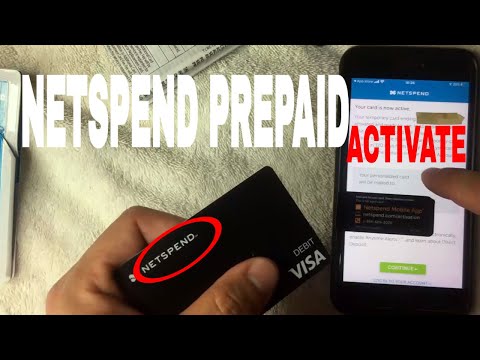 ✅  How To Activate Netspend Prepaid Visa Debit Card 🔴