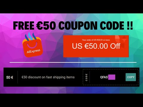 ALIEXPRESS €50 PROMO CODE!! | %50 OFF on SNEAKERS