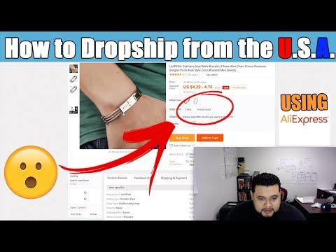 How to Dropship From USA using Aliexpress