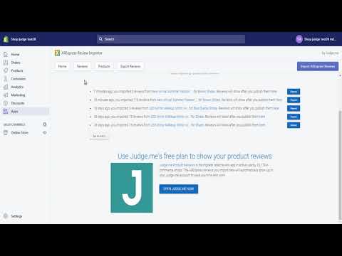 How to import reviews from AliExpress Website