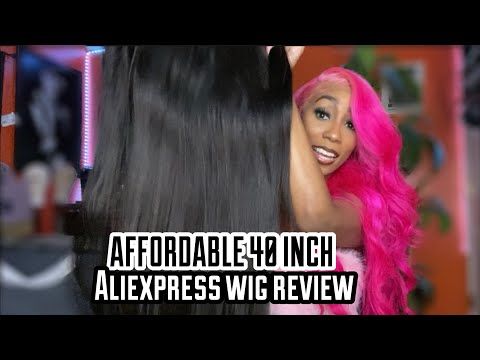 THICKEST 250% DENSITY 40 INCH WIG ON ALIEXPRESS! | RICH GIRL HAIR | AFFORDABLE 13×6 LACE FRONTAL WIG