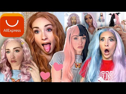 Ali Express E-Girl Wig Haul ! | $30 and Under