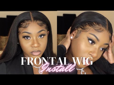 Aliexpress Frontal Wig Install Using Ghostbond Platinum