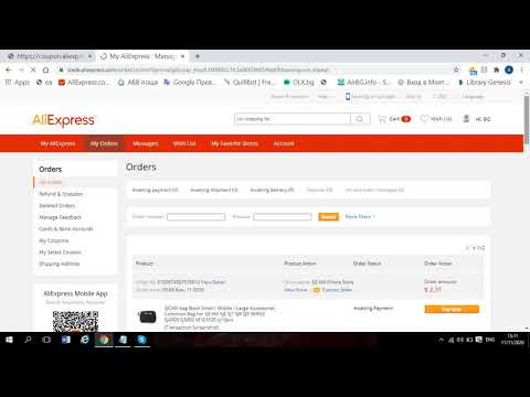 How to cheat with coupons in aliexpress.com