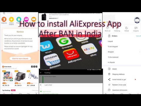 How to Install AliExpress App after BAN
