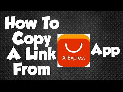 How To Copy A Link From Aliexpress App