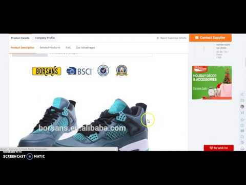 Is Alibaba or Aliexpress Authentic Sneaker Wholesaler