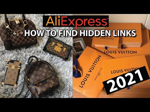 HOW TO FIND REPLICAS ON ALIEXPRESS 2021 | how to find fake luxury with hidden links on aliexpress