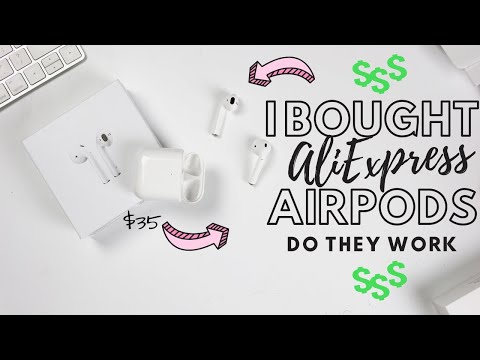 I bought Airpods From AliExpress… Do They Work? | Real Vs Fake Comparison | Boujee On A Budget