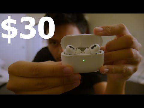 $30 AIRPODS PRO CLONE Unboxing And 1 Month Later Review!