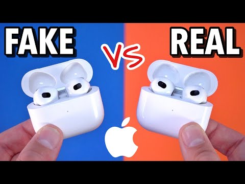 FAKE VS REAL Apple AirPods 3 – Buyers Beware 1:1 Clone