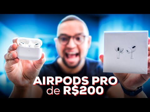 AIRPODS PRO de R$200 do ALIEXPRESS | vale a pena mesmo? análise final