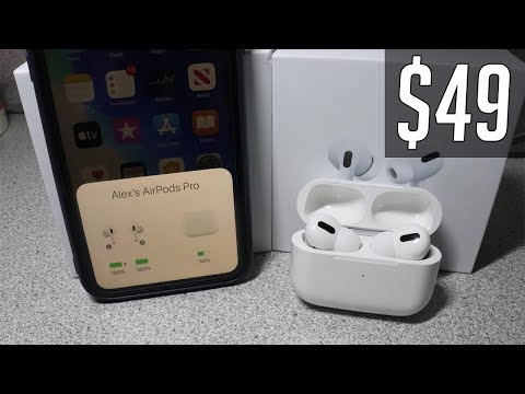 NEW BEST 1:1 AirPods Pro Clone: i100000 TWS from AliExpress! ONLY $49!! (Unboxing & Review!)