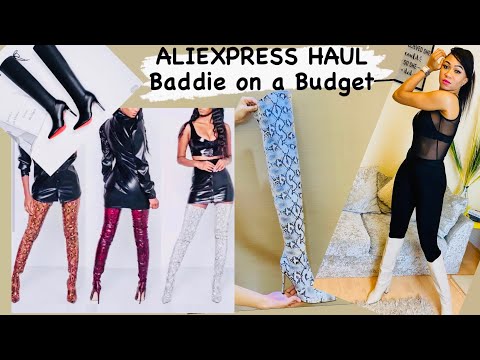 ALIEXPRESS HAUL BADDIE ON A BUDGET 2020 || GLADYS GLAM WORLD