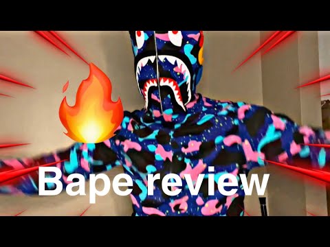 Fall pickups/bape hoodie review      (kid cudi bape hoodie)🔥