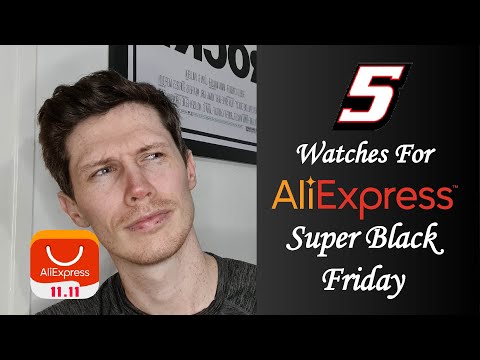 5 Watches For Aliexpress Super Black Friday