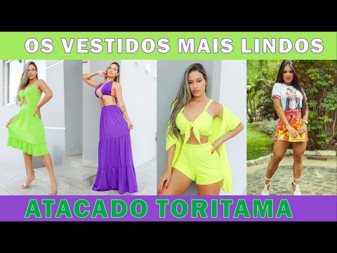 VESTIDOS COLEÇÃO 2022 ATACADO MODA CENTER TORITAMA CARUARU FORTALEZA ATACADO NO BRÁS BRASIL MARICELY