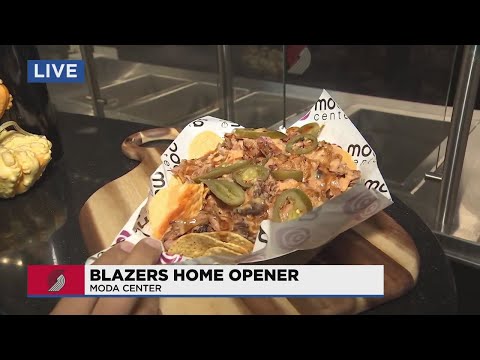 Tasty treats available at Moda Center for Blazers’ season opener