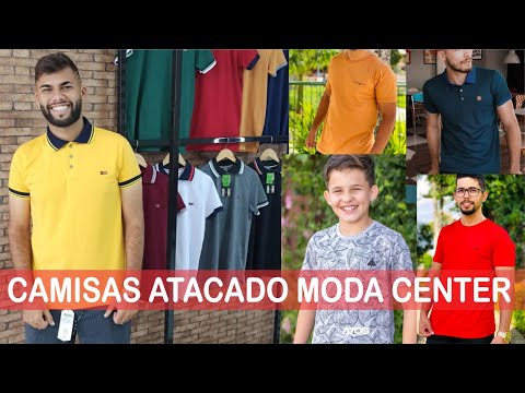 CAMISA MASCULINA ATACADO MODA CENTER FEIRA DE NOVEMBRO – NEW ATOS FOR MEN