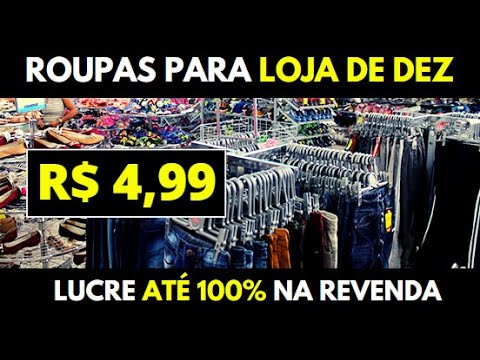 TOP FORNECEDORES DE ROUPAS PARA LOJA DE 10 REAIS – O SEGREDO DOS LOJISTAS FINALMENTE REVELADO !