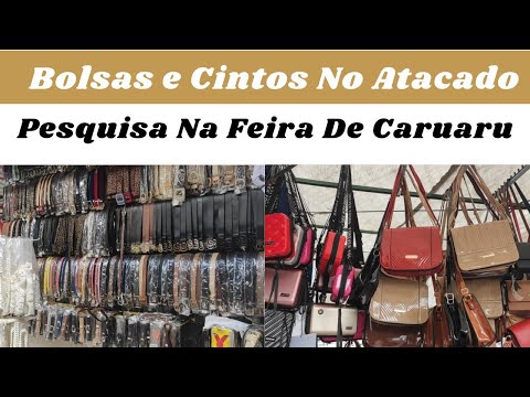 Bolsas E Cintos No Atacado – Feira Da Sulanca De Caruaru