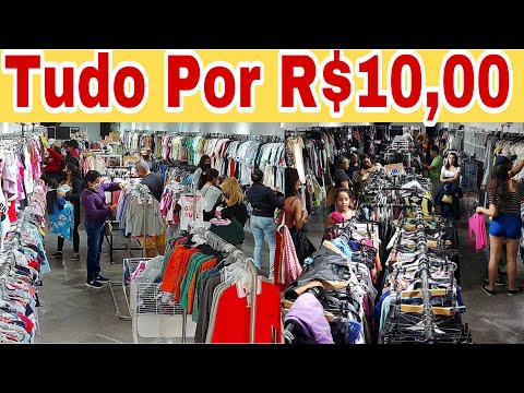 LOJA DE ROUPAS DE PREÇO ÚNICO/TUDO POR R$10,00