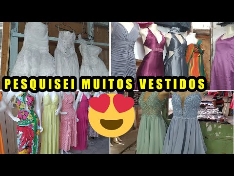 PESQUISEI MUITOS VESTIDOS NA FEIRA DE CARUARU, ASSISTA