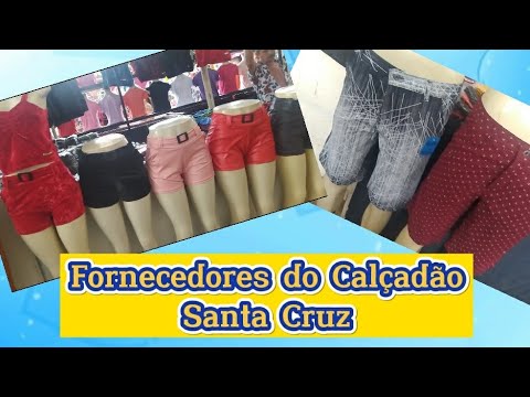 Masculina e Feminina no Calçadão Em Santa Cruz Moda Center