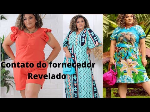 contato revelado fornecedor moda plus size Santa Cruz