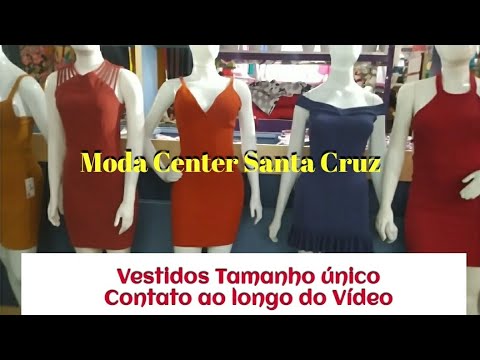 Vestidos tamanho Único/ FORNECEDOR E CONTATO NO MODA CENTER Santa Cruz #feiradesantacruz #modacenter