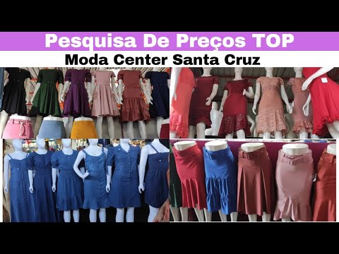 Pesquisa TOP De Preços Moda Center Santa Cruz