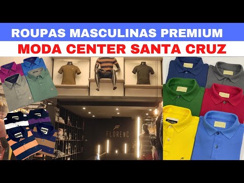 Roupas Premium Masculina – Moda Center Santa Cruz