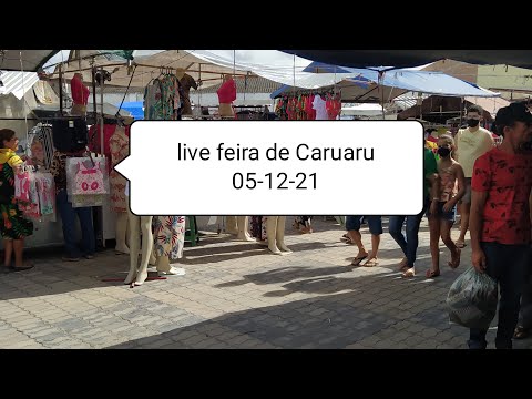 Feira Da Sulanca Caruaru Ao Vivo Dia 05-12-21