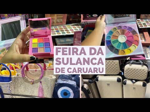 Feira da Sulanca de Caruaru – Bolsas e Maquiagens #feiradasulanca #feiradecaruaru