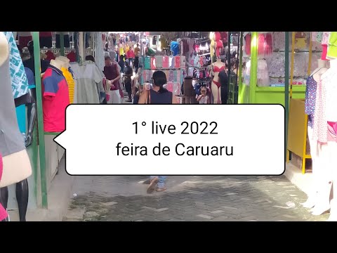 1° Live 2022 Feira Da Sulanca Em Caruaru , Pernambuco