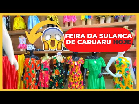 FEIRA DA SULANCA DE CARUARU HOJE (24/01/2022)