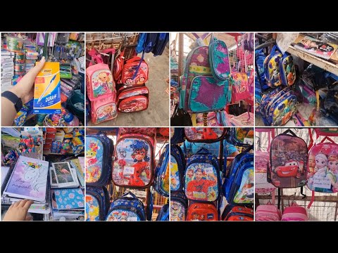 FEIRA DA SULANCA DE CARUARU PE, MATERIAL ESCOLAR// BOLSAS E PAPELARIA