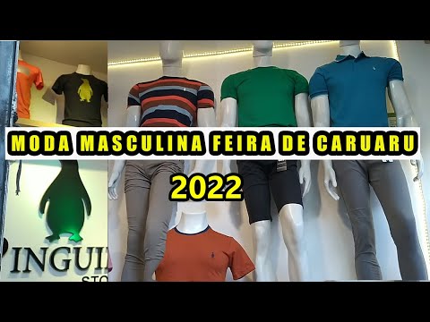 MODA MASCULINA NA FEIRA DA SULANCA DE CARUARU ,PE VEJA PREÇOS em 2022