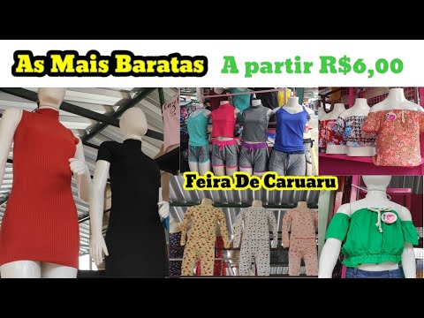 Feira de Caruaru – Roupas Baratas Para Atacado