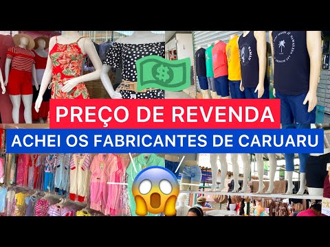 FABRICANTES DE ROUPAS BARATAS DA FEIRA DE CARUARU! REVENDA E GANHE DINHEIRO,PEÇAS A PARTIR DE R$8,00