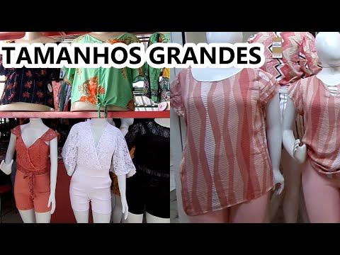 PESQUISA ROUPAS PLUS SIZE NA FEIRA DE CARUARU