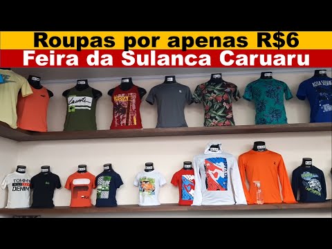 FEIRA DA SULANCA CARUARU- ROUPAS BARATAS APARTIR DE R$6