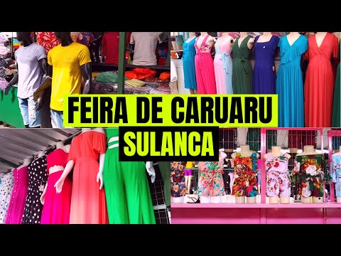 MUITA ROUPA BARATA FEIRA DE CARUARU SULANCA