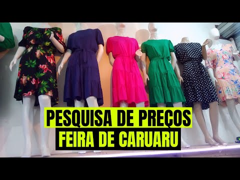 MUITA ROUPA BONITA E BARATA NA FEIRA DE CARUARU SULANCA